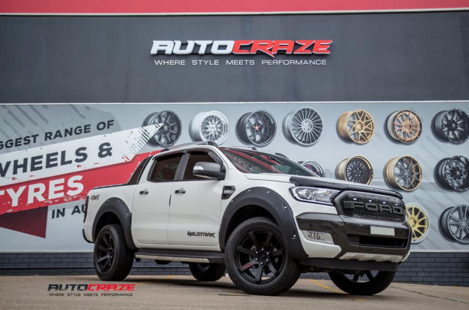 FORD RANGER RT CONCAVE MATTE BLACK